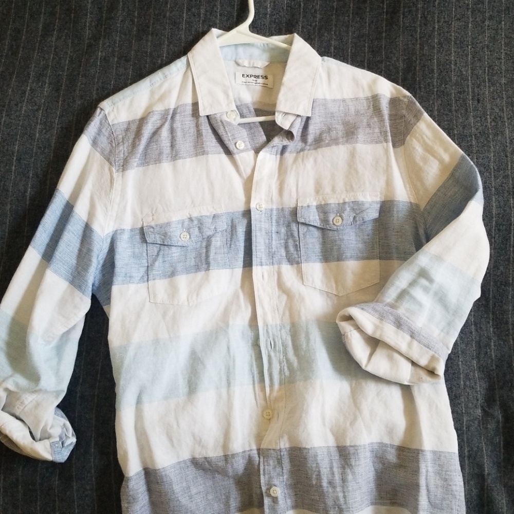 Express linen shirt 15/medium
